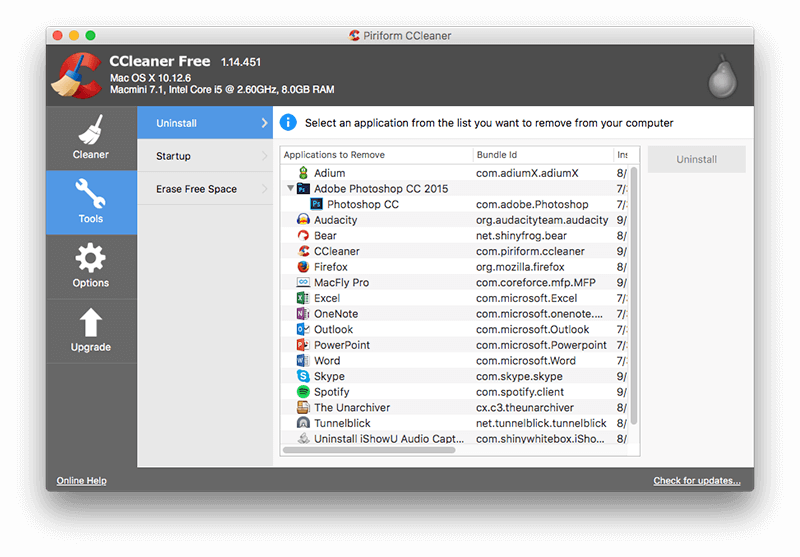 Cccleaner For Mac